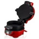 thumbnail image 2 of Mini Maquina Para Preparar Hamburguesas 600W rojo, 2 of 4