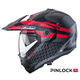 thumbnail image 1 of Casco para moto Caberg Tourmax X Sarabe Matt Gun Metal/Black/Red S, 1 of 5