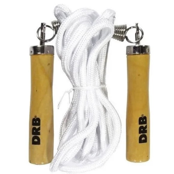 Cuerda Para Saltar Con Destorcedor Blanca Dbl