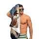 thumbnail image 5 of Ratatouille Toalla de playa de secado rápido con diseño temático, regalo para mujeres y niñas, ideal para cumpleaños, fans, amantes de la música, uso en la playa o al aire libre, 78 × 150 cm, 5 of 6
