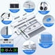 thumbnail image 5 of Soporte de refrigeración con cargador controlador para consola PS5 con ventilador de refrigeración de 3 velocidades, organizador para 15 juegos y soporte para auriculares, 5 of 7