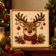 thumbnail image 2 of Kit de Arte Bicotand Pearl Diamond Painting Navidad con Marco, 2 of 7