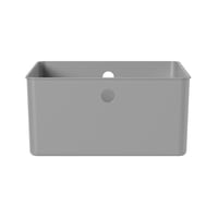 Ou - Canasto Organizador 12 Litros Flow Gris