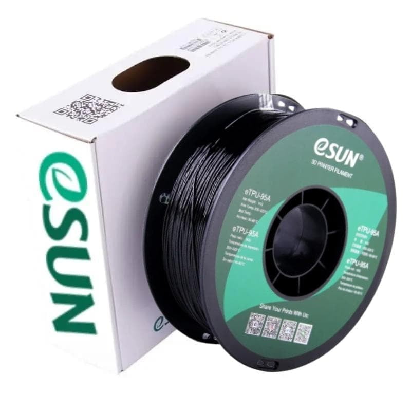 Esun - Filamento 3d Tpu Negro 1kg | Filamentos