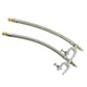 thumbnail image 1 of Par De Extensión De Vástago De Válvula De Neumático Para Coche RV, Neumático Doble, 10 Pulgadas, Trenzado De Acero Para Abrazadera, 1 of 3