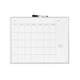 thumbnail image 1 of Calendario magnético de borrado en seco, pizarra blanca U Brands, 60 x 43 cm, 1 of 9