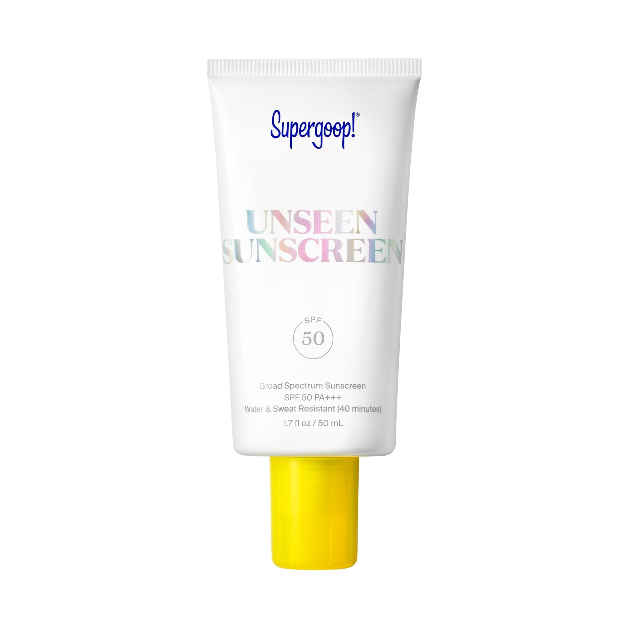 Protector Solar Supergoop! Prebase De Maquillaje Facial Unseen Spf 50, 50 Ml