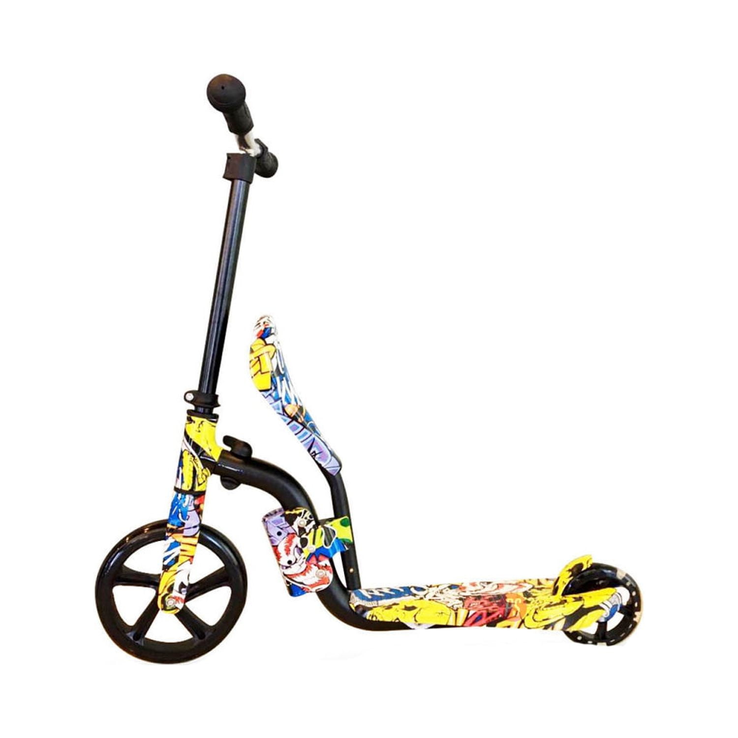 Puntostore - Scooter Aluminio 2 Ruedas Led Diseño Con Asiento - Sc