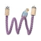 thumbnail image 1 of Uxcell Columpio de Percha de Cuerda para Pájaros Soporte de Cuerda para Pájaros 39 Pulgadas Púrpura, 1 of 6