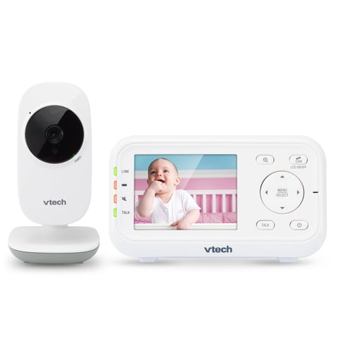 Monitor De Video Para Bebés Vtech Vm3252 Con 1000 Pies De Largo Alcance, Visión Nocturna A
