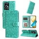 thumbnail image 1 of Funda tipo cartera FOXDOCK para Honor 90 GT , diseño girasol en relieve, cuero PU, cierre magnético, soporte y tarjetero, 1 of 5