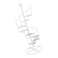 Magideal - Soporte Para Plantas De 8 Niveles, Soporte Para Exhibición De Plantas, Organizador De Flores En Apariencia De Escalera, Estante Para Macetas, Estante Para