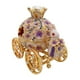 thumbnail image 4 of Joyero Con Forma De Carruaje De Conejo, Bonito Joyero Para Guardar Anillos, Pendientes Y Dijes, Color Morado, 4 of 5