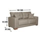 thumbnail image 5 of Sofa Versa 2 Cuerpos Tela Beige, 5 of 5