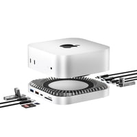 Giissmo - Estación De Acoplamiento Stand Hub Con Carcasa Ssd Para Mac Mini M4