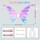 thumbnail image 2 of Maysida Electric Fairy Wings for Girls, Light Up Moving Butterfly Wings, 2 of 3
