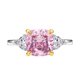 thumbnail image 2 of Anillos de Boda para Mujer Anillos de Plata Esterlina S925 para Mujer Corte Cojín 8 X 8 Mm Zirconia Bandas de Compromiso para Mujer Elegantes Hipoalergénicas Anillos de Promesa Personalizados, 2 of 9