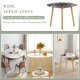 thumbnail image 3 of Plantas suculentas-theme Fitted Round Tablecloths Elastic Edged Table Covers Waterproof Table Cloth for Kitchen Holiday Party Tables Decor 150cm, 3 of 6