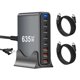 thumbnail image 1 of Cargador USB‑C SquareWiz 635 W 8 puertos GaN de carga rápida, 1 of 8