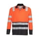 thumbnail image 2 of Polera Polo Alta Visibilidad M/L Hombre Cinta Reflectiva UPF50+ Naranjo, 2 of 7