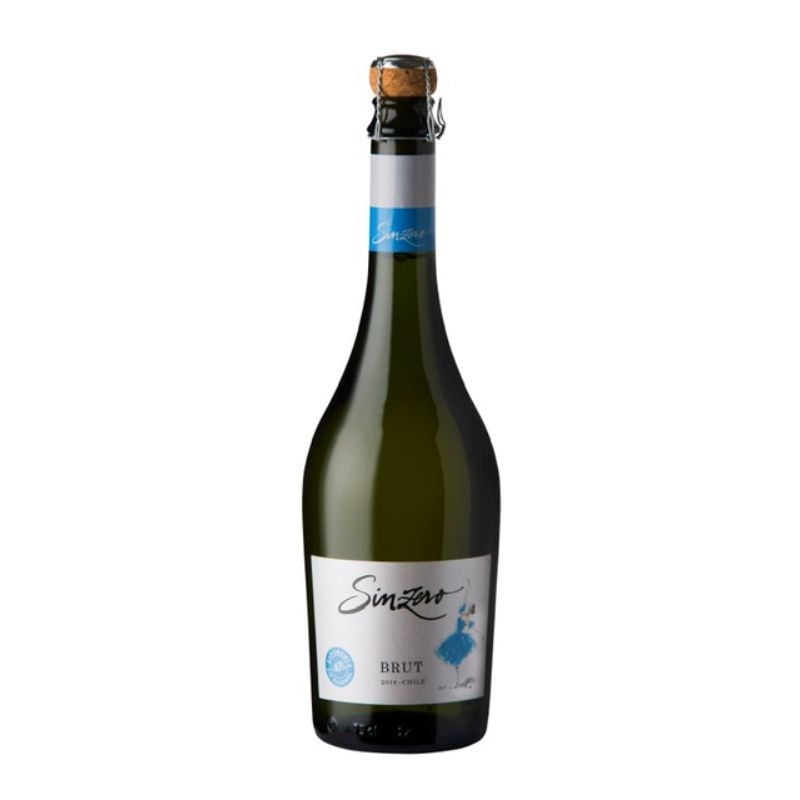 Espumante Brut Sin Alcohol Botella 750 cc Sinzero