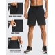 thumbnail image 3 of Shorts Deportivos para Hombre CRZ YOGA Talle Grande 7" Secado Rápido con Bolsillos, 3 of 8