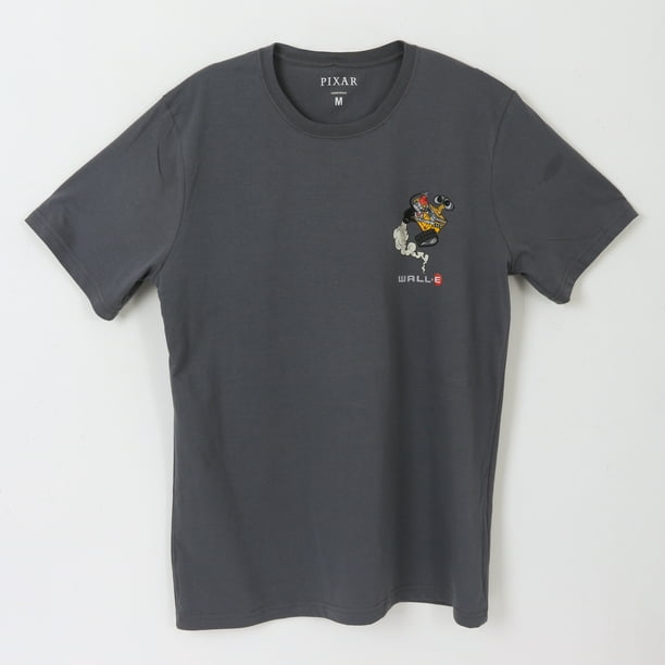Polera Manga Corta Adulto Acero Wall-E Pixar Disney