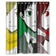 thumbnail image 1 of Cortina de ducha de anime Durarara, juego de cortina de baño con ganchos, tamaño 60 x 72 pulgadas, 1 of 3