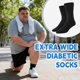 thumbnail image 2 of Calcetines Forcool Diabéticos Crew 6 pares Negro XL, 2 of 8