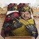 thumbnail image 1 of Dead-pool Wolverin-e Dead-pool Wolverin-e Bedding Set Sheet Set for Kids Adults,All Season Lightweight, 1 of 3