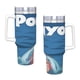 thumbnail image 4 of Ponyo en el Acantilado Vaso aislado de acero inoxidable con asa, diseño temático, regalo para familia, amigos y fans; incluye pajita y encaja en el portavasos estándar, 40 oz, 4 of 6