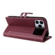 thumbnail image 5 of Premium Wallet Case for iPhone 17 Pro with Card Slots & Kickstand, Flip Cover Red, 5 of 6