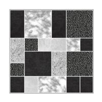 Mobii - Piso Vinilico Adhesivo. Simil Ceramica. 0,9 M2. 1001