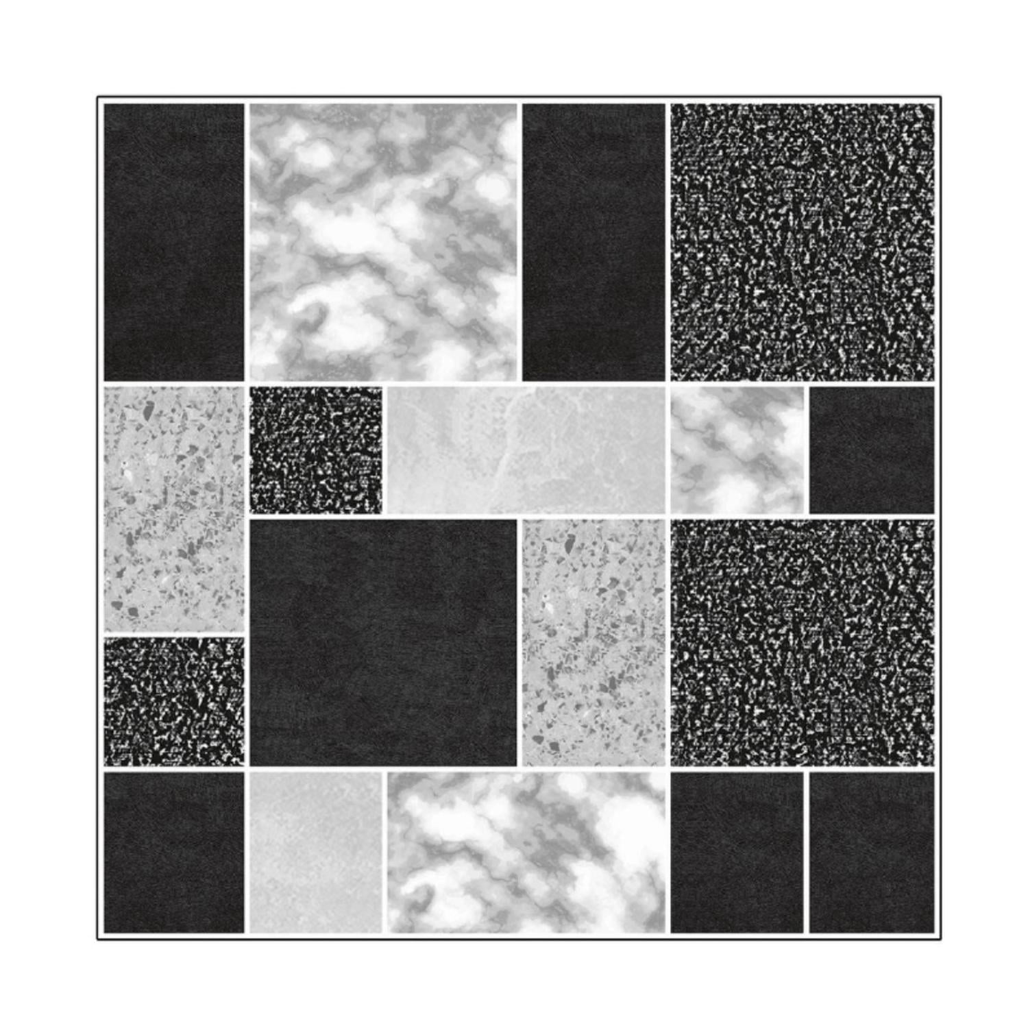 Mobii - Piso Vinilico Adhesivo. Simil Ceramica. 0,9 M2. 1001 Multicolor