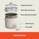thumbnail image 2 of Arrocera BELLA de 16 tazas con vaporizador, 400 W, color avena, 2 of 7