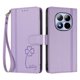 thumbnail image 3 of Funda Cartera Trébol para Xiaomi Poco M8 Pro 5G con Ranuras Tarjetas y Carga Inalámbrica Morado claro, 3 of 6