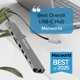 thumbnail image 2 of Hub USB C 9 en 1 enchufable con carga PD de 140 W, HDMI 4K, 2 of 9