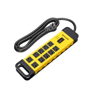 Protector De Sobretensión Metálico Power Strip Dewenwils 1440J Con 10 Salidas