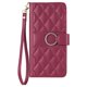 thumbnail image 1 of Funda Acolchada con Anilla y Correa para iPhone 14 Plus Slots para Tarjetas Rojo, 1 of 5