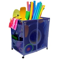 Organizador Pool Bins Para Piscina Azul