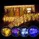 thumbnail image 4 of Luz Luces Navidad Cascada Cálida  3mx1m, 4 of 7
