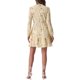 thumbnail image 3 of INSPIRE CHICVestidos de verano para mujeres 2025 Floral con lazo en el cuello en V, manga larga semitransparente, vestido mini de gasa en capas y con volantes XL Albaricoque, 3 of 6