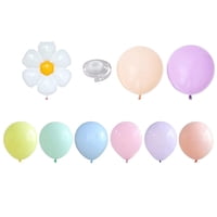 Magideal - 180 Unids Kit De De Mezclados De Látex Con Tirarere De 16 Pies Flor Decorativa Para El Día De San Valentín Jardín