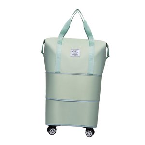 Magideal - Bolsa De Lona Con Ruedas, Bolsa , Bolsa De Lona Plegable Portátil De Gran Capacidad, Bolsa De Viaje Para Ejercicio Exterior, Deportes