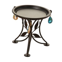 Ioensy - Soporte Para Plantas, Soporte De Decoración Multifuncional, Estante Para Macetas Para Patio, Negro
