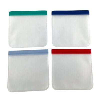 Pack De Bolsa 4 Piezas Reutilizables Peva Multicolor  Mainstays