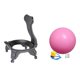 thumbnail image 1 of Silla De Pelota De Yoga Estable Y Resistente, Silla De Pelota De Yoga Para Oficina, Gimnasio, Color Rosa, 1 of 4