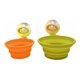 thumbnail image 3 of Plato Plegable Silicona Simple Verde Para Perro M Mascan, 3 of 3