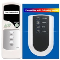 Gengqiansi - Mando A Distancia De Repuesto Para Ventilador De Torre Oscilante Lasko