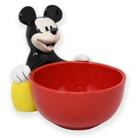Cuenco De Cerámica Para Aperitivos Candy Dish Con Diseño De Mickey Mouse De Disney, 15 Cm